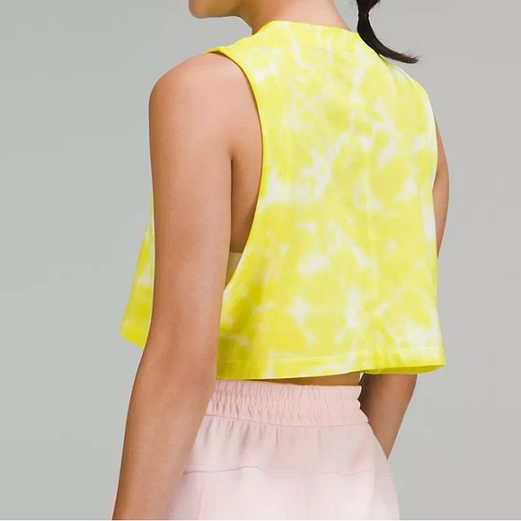 Lululemon tie dye cropped tee 8 - Picture 3 of 4